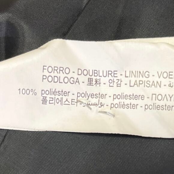 Zara Black One Button Notch Collar Career Business Office Blazer Coat Jacket 6 - Picture 4 of 4